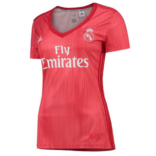 Camiseta Real Madrid 3ª Mujer 2018-2019 Rojo